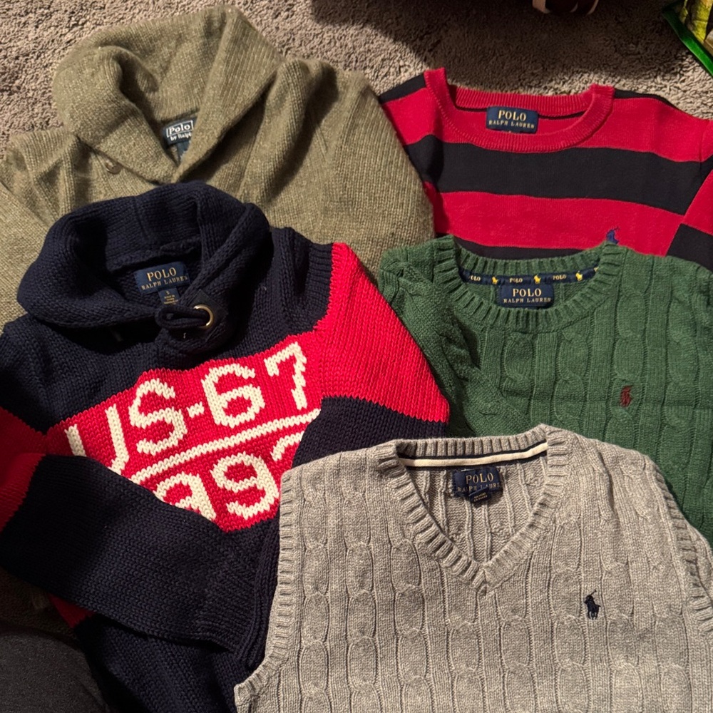 Bundle! Polo Ralph Lauren Sweater Collection